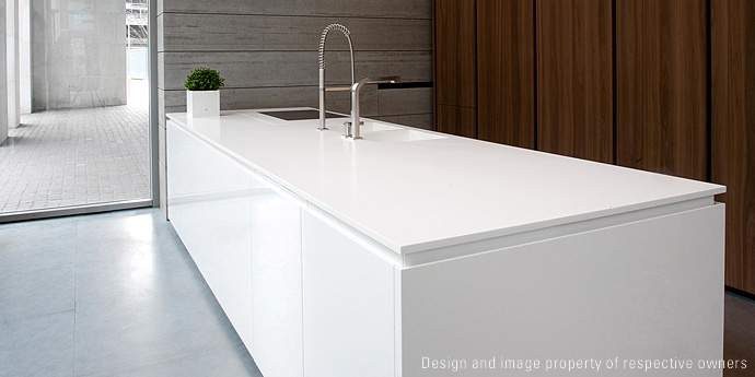 Εφαρμογές corian στο σπίτι