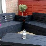 Κατασκευή σαλονιού από παλέτες για κήπο