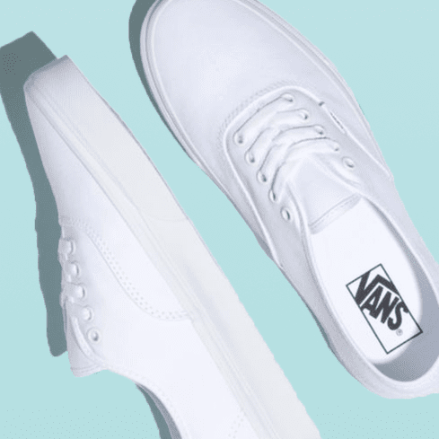 καθαρισμός λευκά VANS