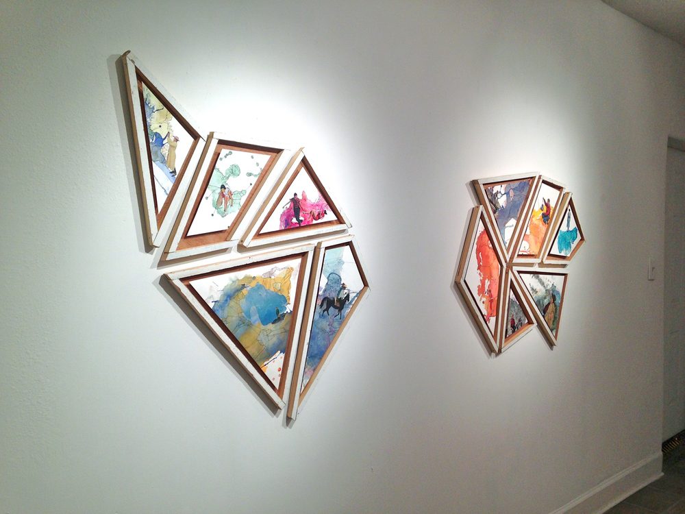 Ύφασμα στον τοίχο - Διακόσμηση