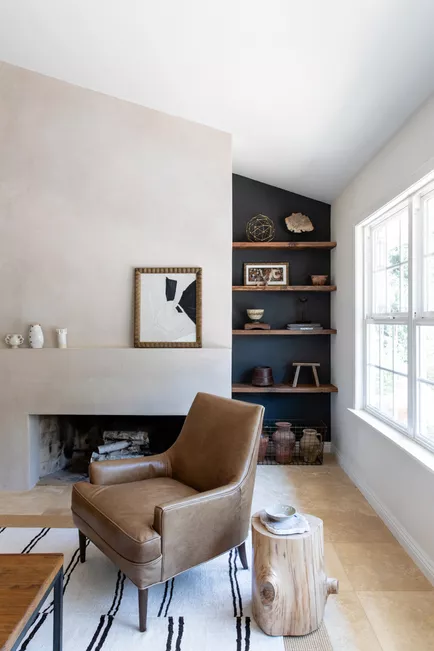 Διακοσμητικό σαλονιού από φυσικό ξύλο