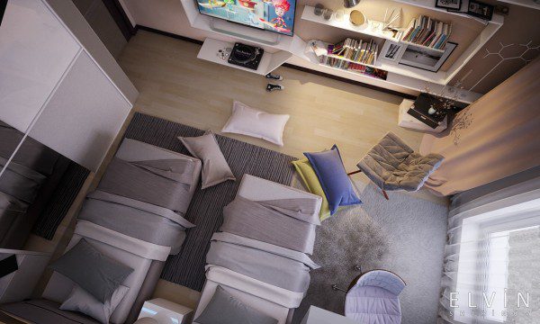 Υπνοδωμάτιο για δύο παιδιά