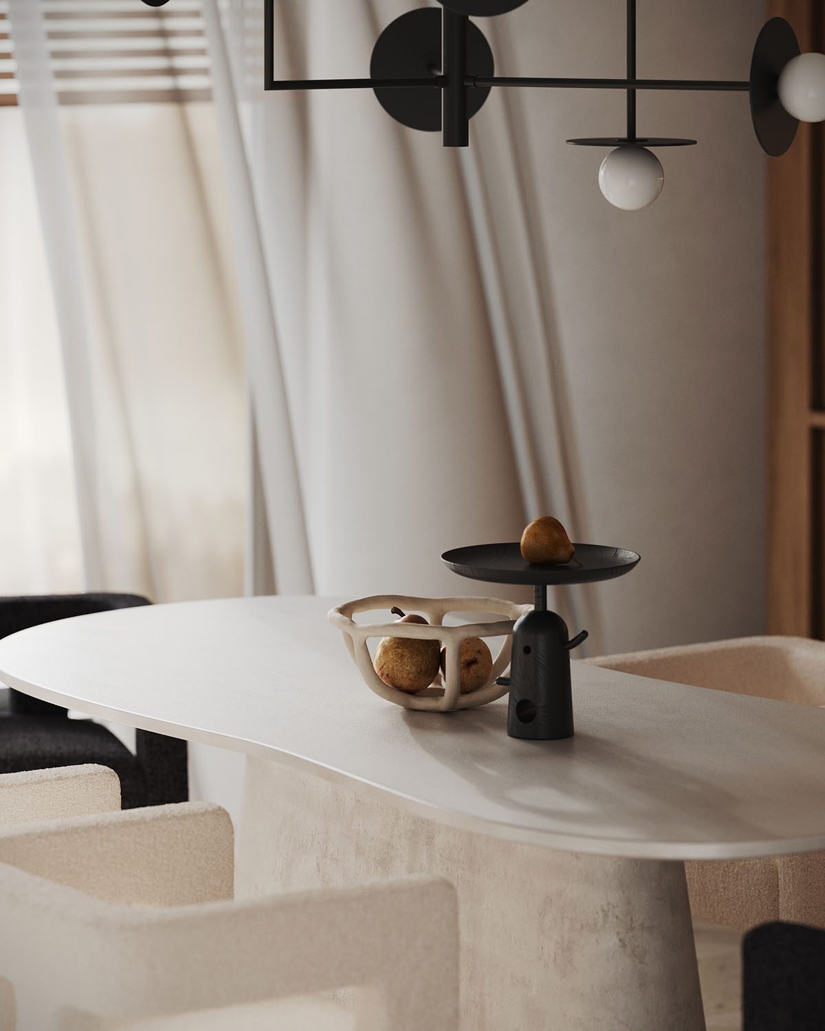 Μοντέρνα διακοσμητικά τραπεζαρίας