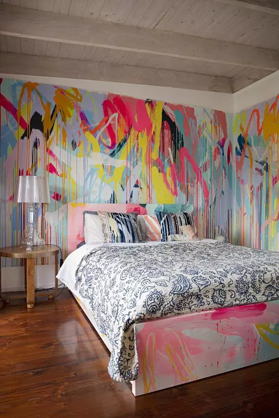 γκράφιτι στο σπίτι