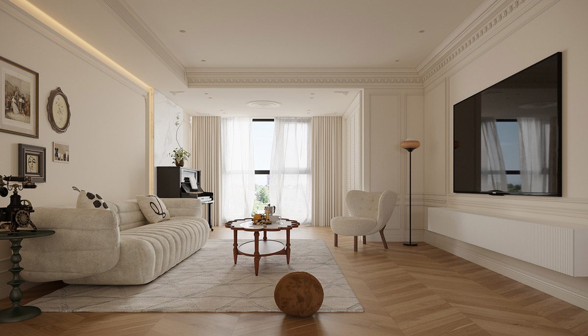 Μοντέρνο νεοκλασικό σπίτι