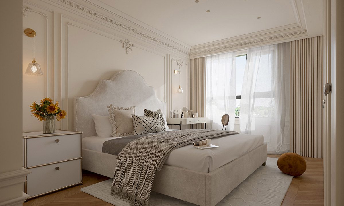 Διακόσμηση νεοκλασικού σπιτιού