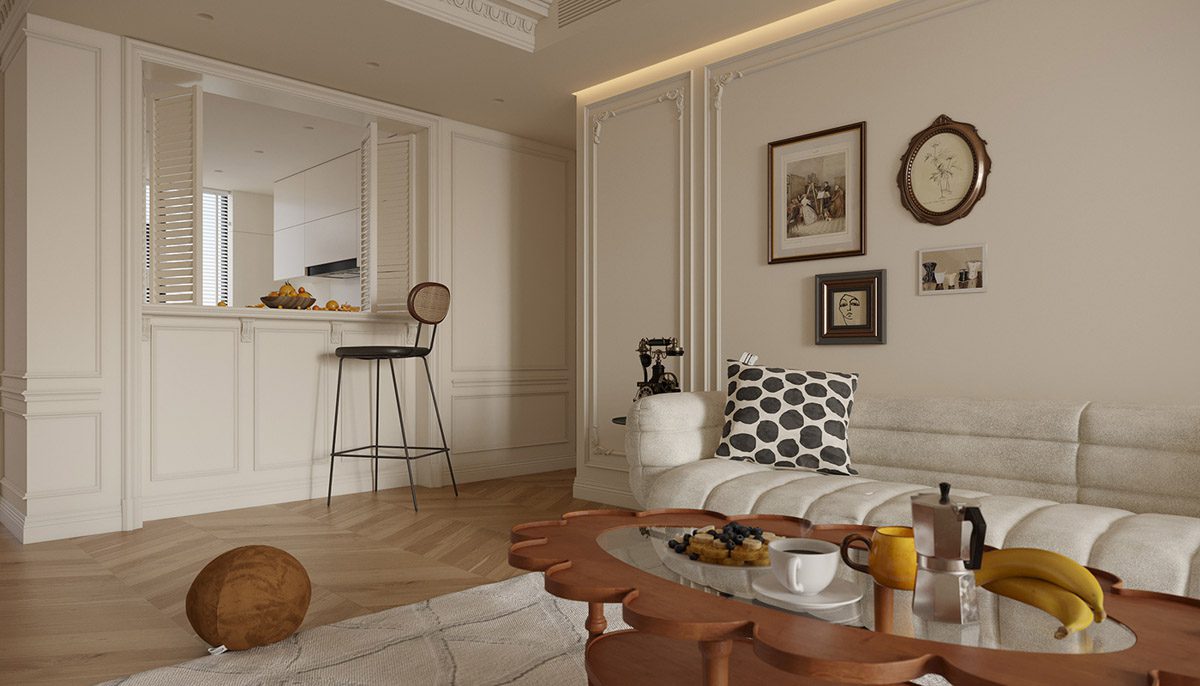 Διακόσμηση νεοκλασικού σπιτιού