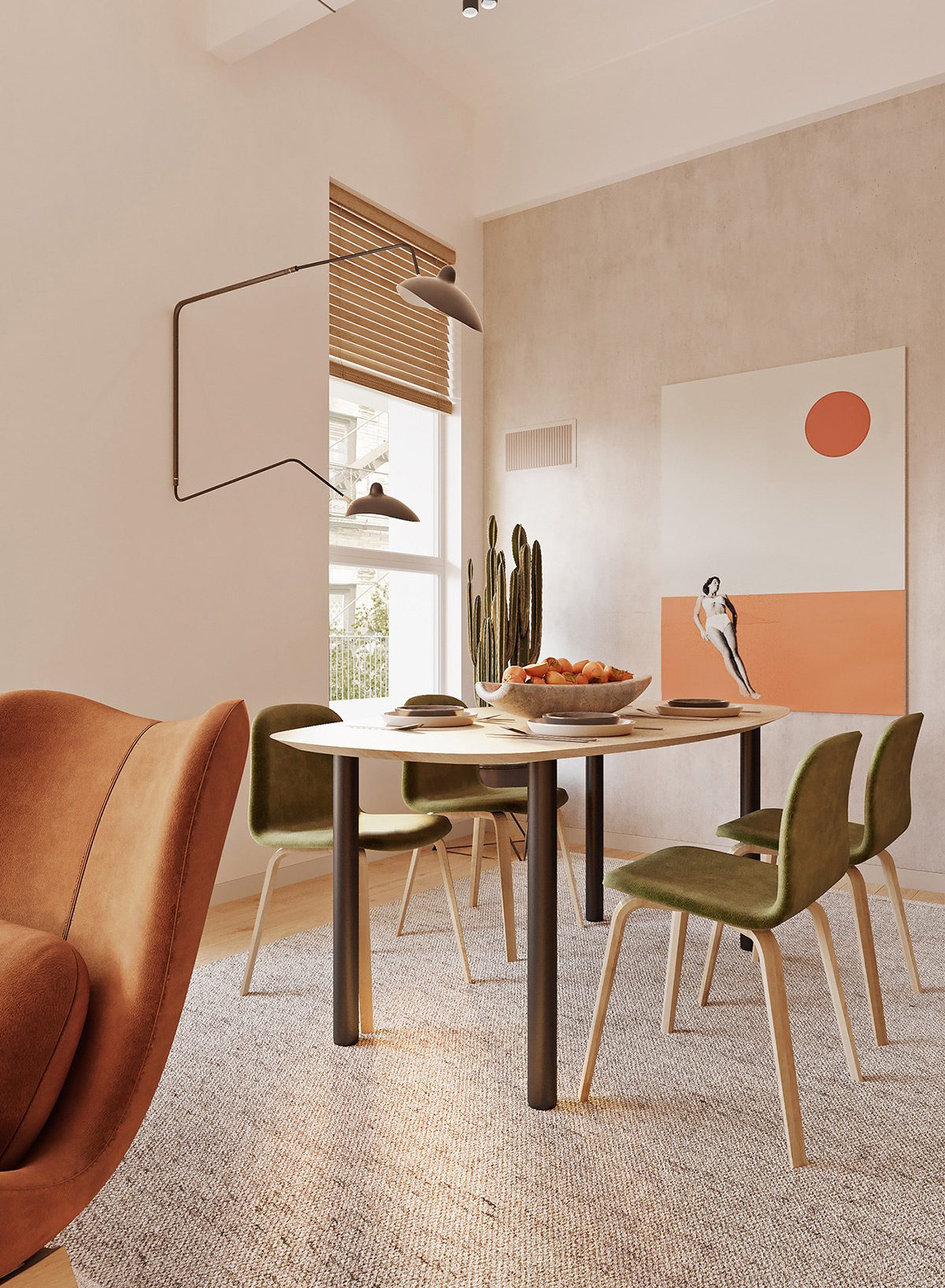 Διακόσμηση τραπεζαρίας