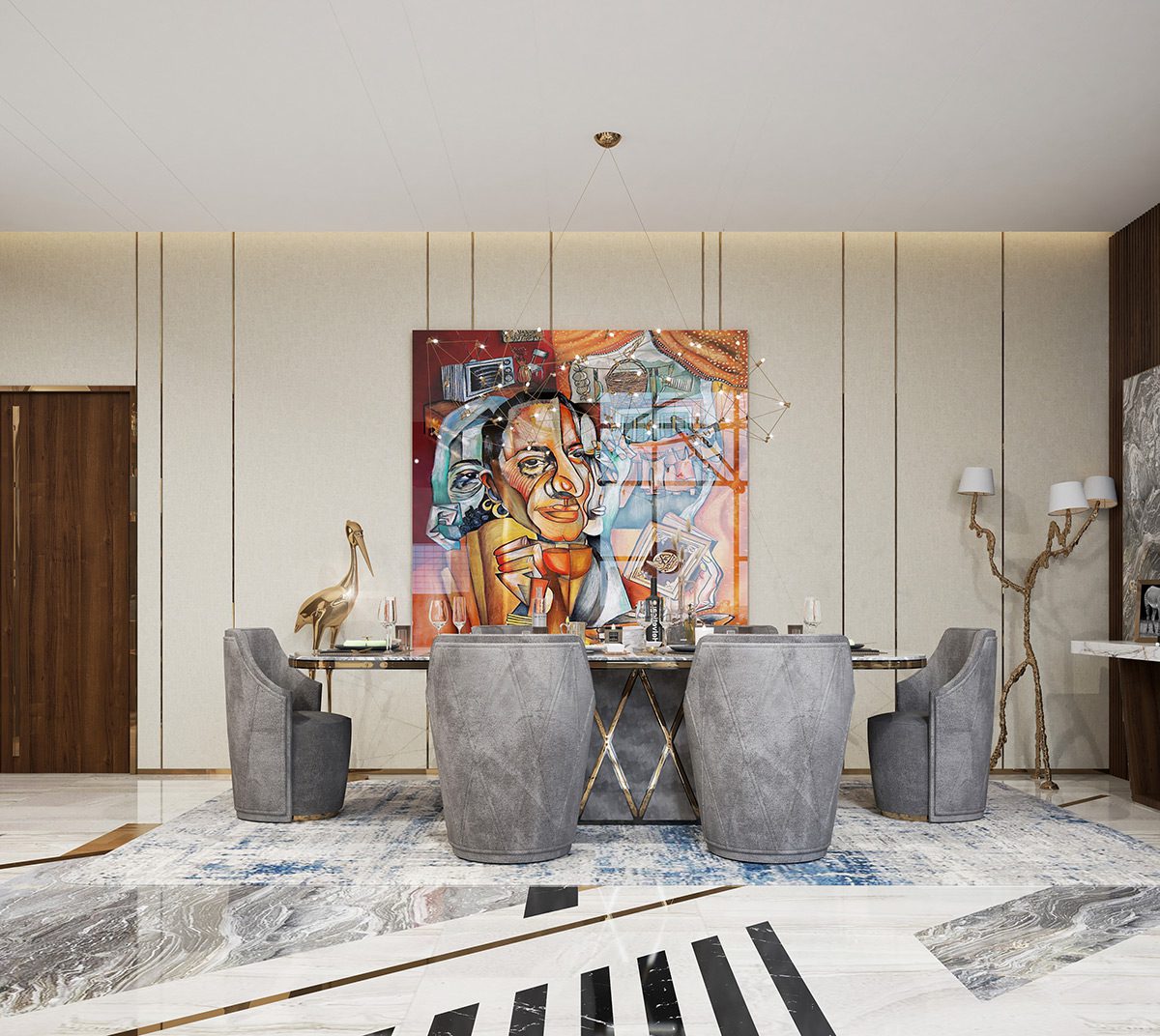 Γεωμετρική τραπεζαρία