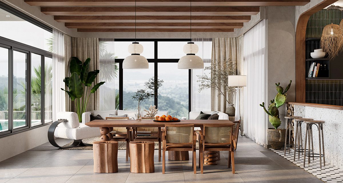 Διακόσμηση τραπεζαρίας