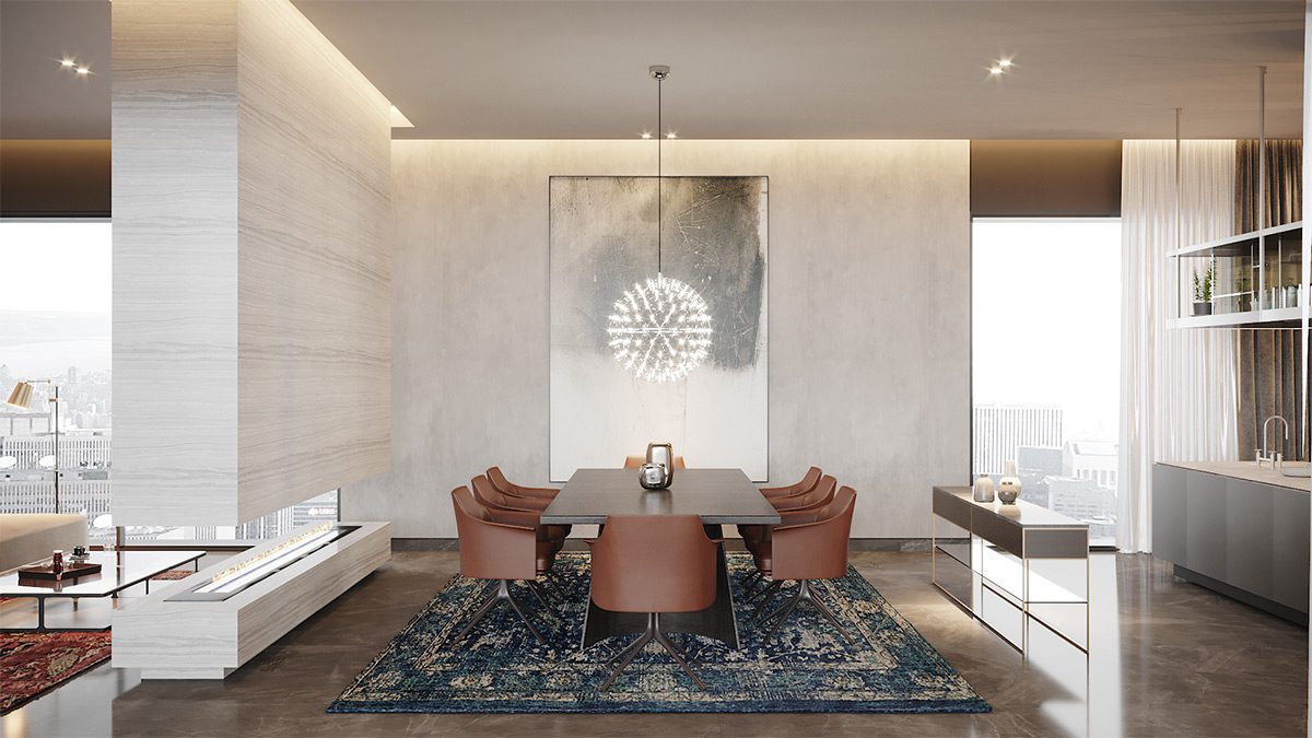 Διακόσμηση τραπεζαρίας