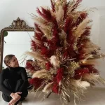 Χριστουγεννιάτικο δέντρο Pampas Grass