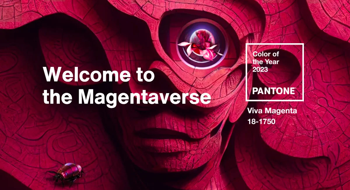 Viva Magenta της Pantone - το Χρώμα της Χρονιάς για το 2023