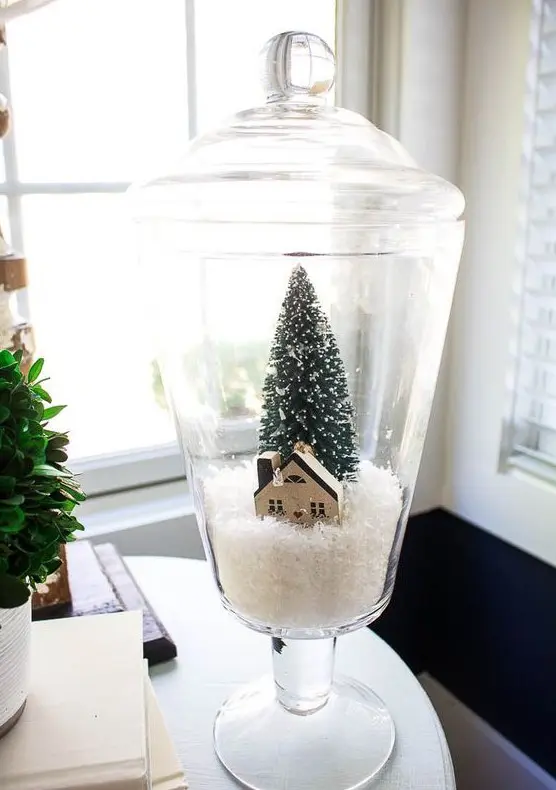 Φτιάξτε Χριστουγεννιάτικο Διακοσμητικό terrarium - τεράριουμ