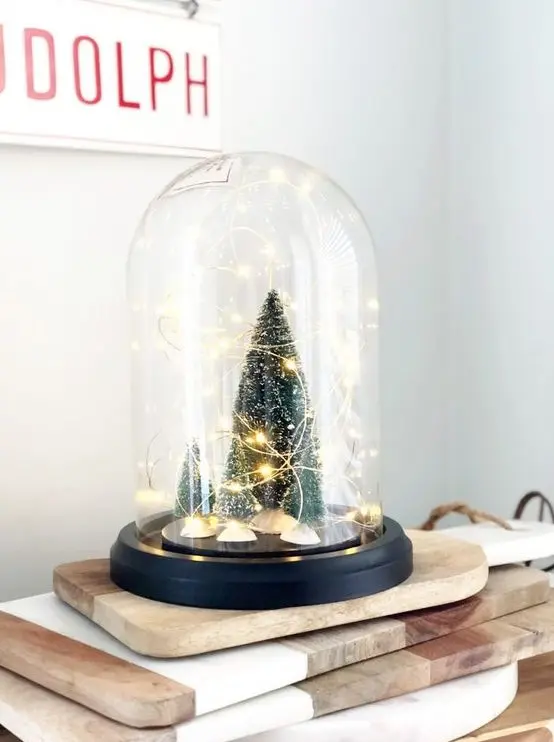 Φτιάξτε Χριστουγεννιάτικο Διακοσμητικό terrarium - τεράριουμ