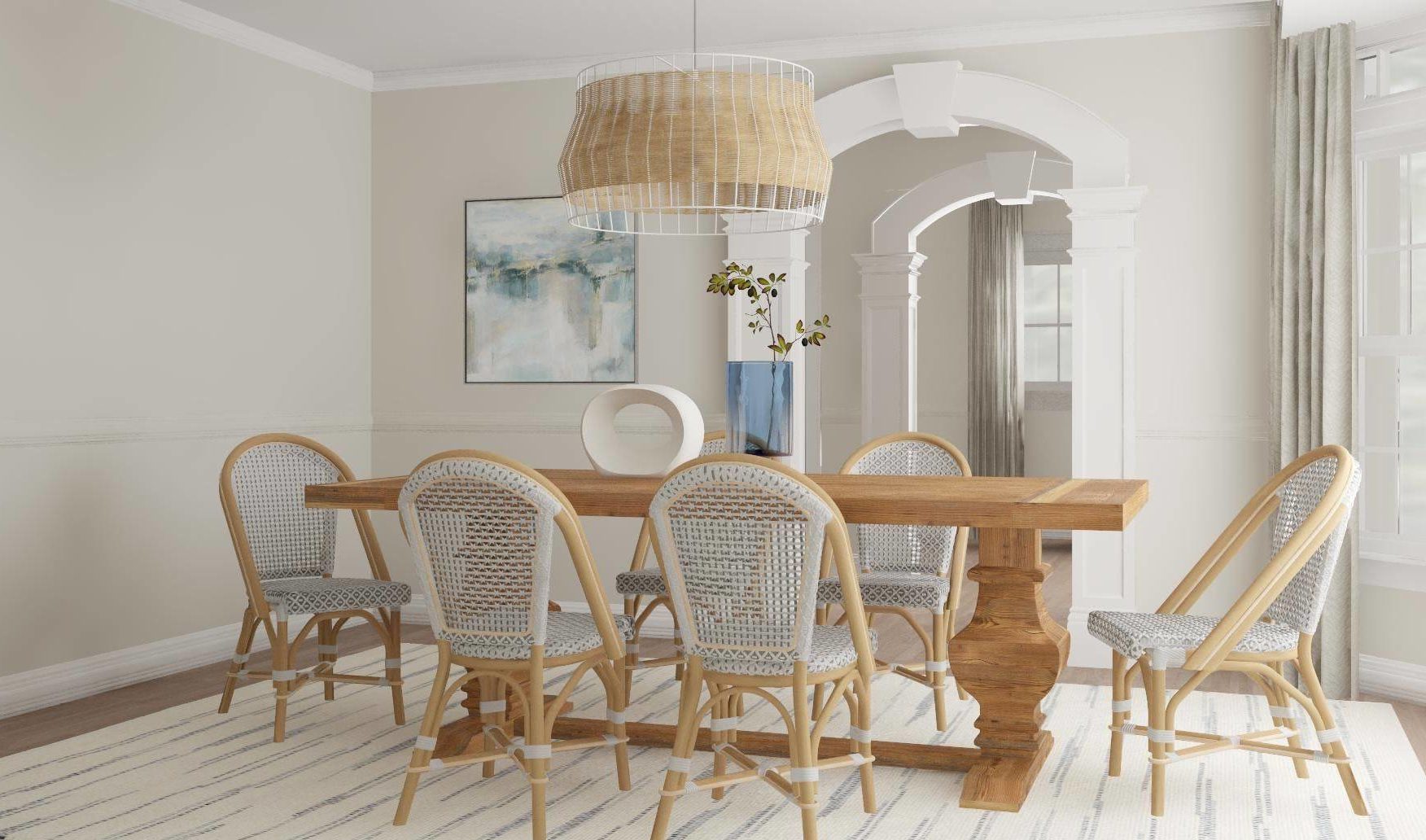 Καρέκλες ρατάν για τραπεζαρία