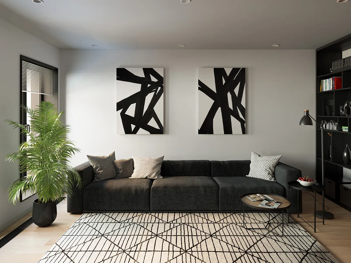 Μαύρο σαλόνι