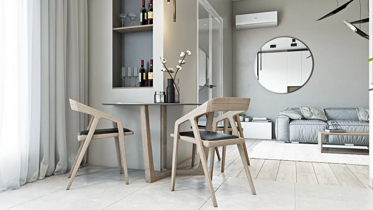 μικρή τραπεζαρία ιδέες