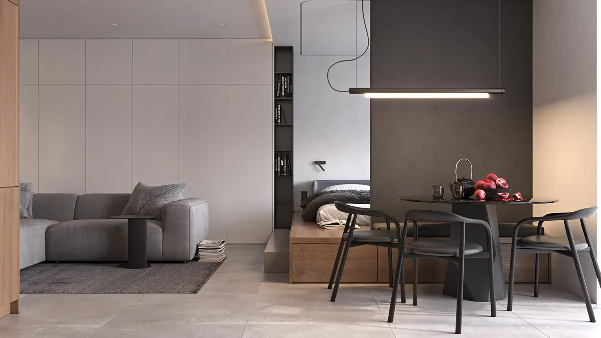 Διακόσμηση μικρής τραπεζαρίας