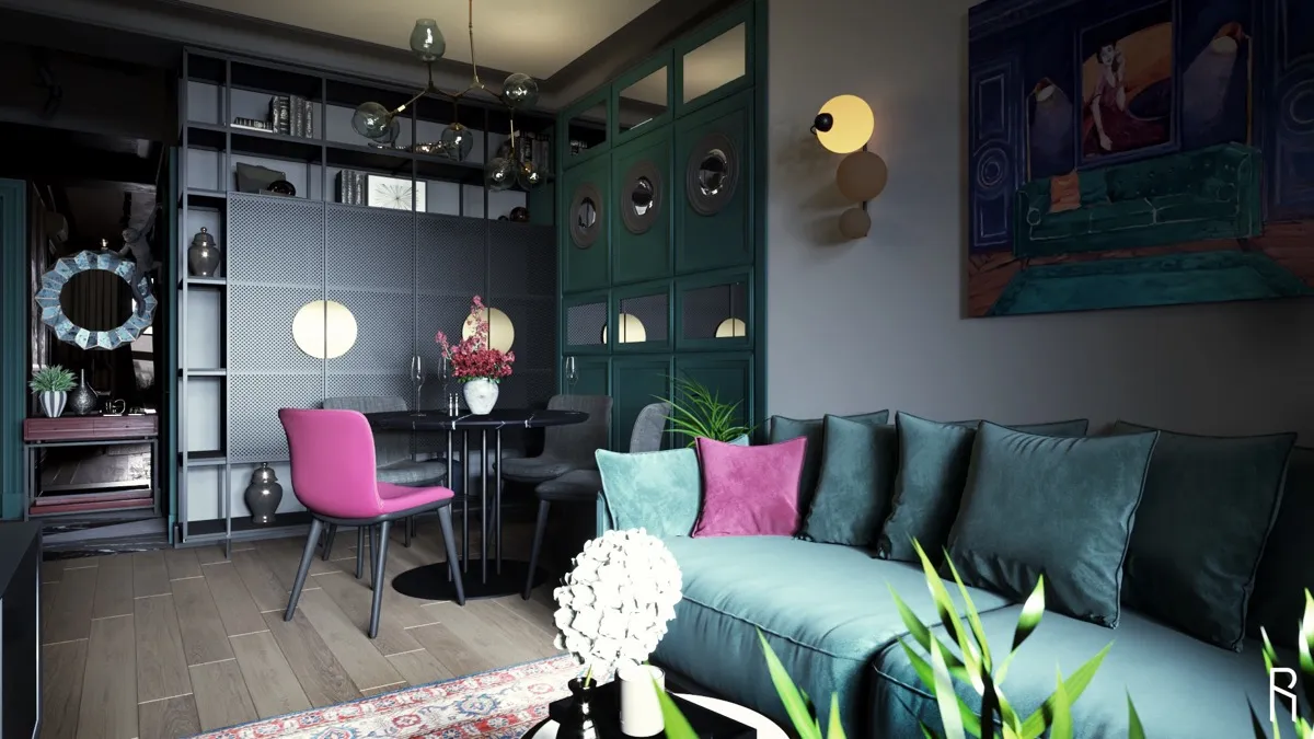 Τραπεζαρία σε μικρό σπίτι