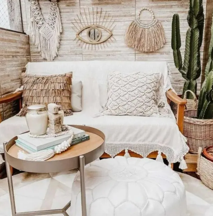 διακοσμήσετε φοβερές boho chic βεράντες ή αυλές