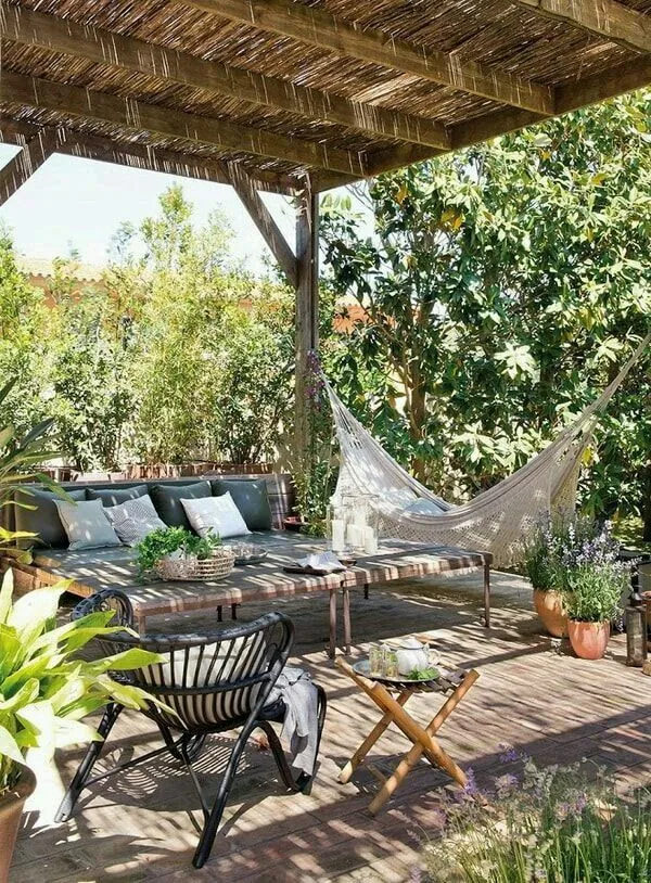 διακοσμήσετε φοβερές boho chic βεράντες ή αυλές