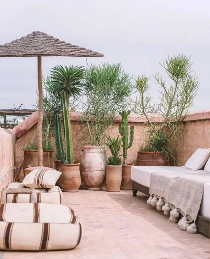 διακοσμήσετε φοβερές boho chic βεράντες ή αυλές