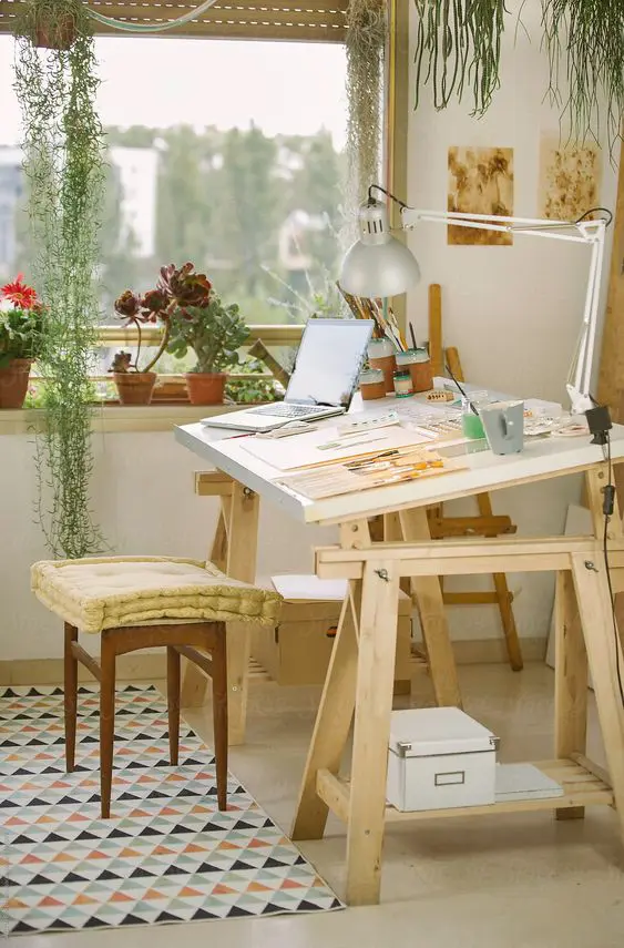 Studio ζωγραφικής στο σπίτι
