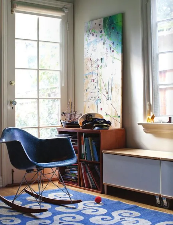 μοντέρνες κουνιστές καρέκλες Eames
