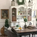 ιδέες διακόσμησης ρουστίκ τραπεζαρίας